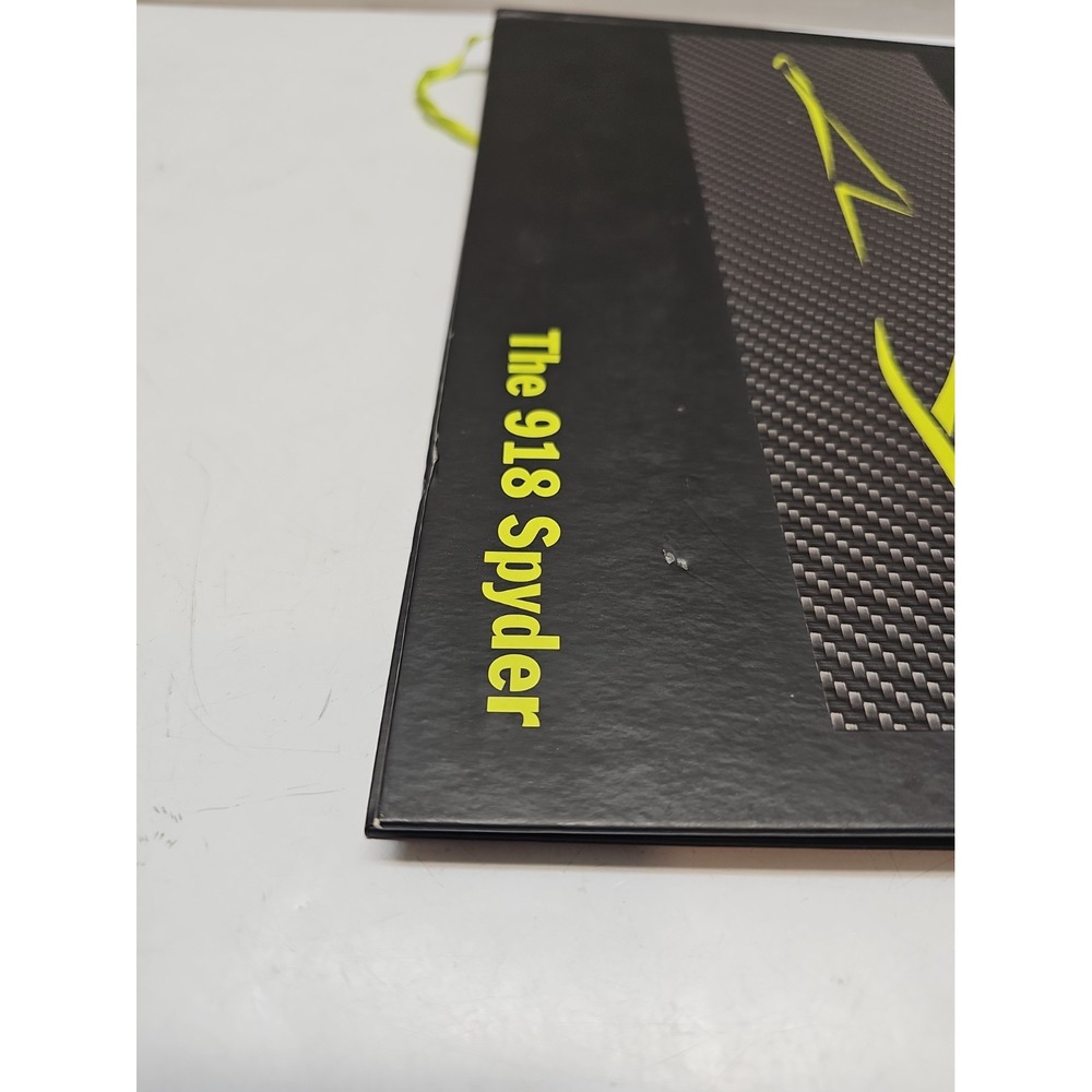 2013 PORSCHE OFFICIAL 918 SPYDER Hardcover Marketing Book Brochure Dealer - Picture 5 of 12